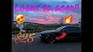 Budget $25 DIY Tire Lettering !