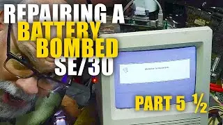 Ремонт разряженного аккумулятора Macintosh SE/30. Часть 5 с половиной