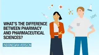 Indonesian subtitles: What's the difference between pharmacy and pharmaceutical sciences?