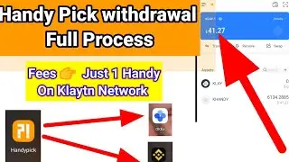 Handy pick withdrawal full process/How to withdraw from Handy pick/Handy withdraw to Binance