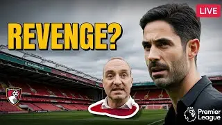 ARSENAL REVENGE MISSION! Bournemouth vs Arsenal LIVE Watchalong 🔴⚪