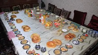 Wedding in a Central Asian village