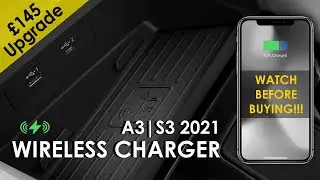 СТОИТ ЛИ БЕСПРОВОДНАЯ ЗАРЯДКА AUDI? | A3 S3 2020 2021 |