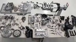 Peugeot 308 SW 1,2 PureTech - dismantle the engine (english subtitles)