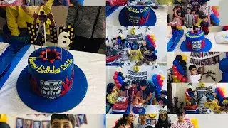 Transformers theme birthday party | Divith&rsquo;s 6th birthday |