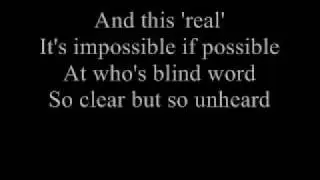 Lyrics to Lazy Eye