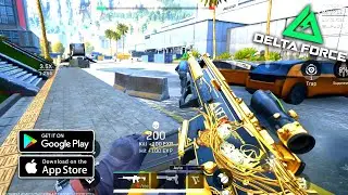 This FREE SCAR Skin Goes HARD in Delta Force Mobile 😳(TDM Gameplay) - 1st Anniversary S6 Update