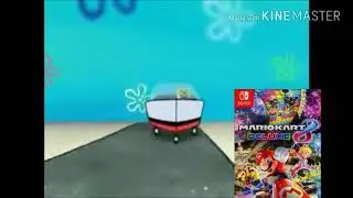 Mario games portrayed by Spongebob