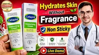 Cetaphil Moisturising Cream Review , Benefits & How To Use | Dry To Normal Sensitive Skin