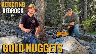 Detecting Bedrock for Gold Nuggets