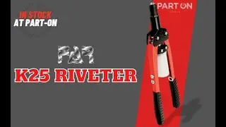 THE FAR K25 HAND RIVETER 2.4 - 7.8mm | LEVER ARM TOOL