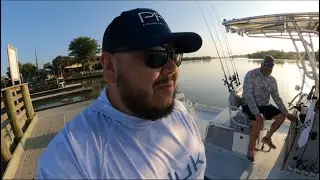 First time fishing on a 25ft Mowdy boat out in the bay! Caught some big Gaf Top Catfish!