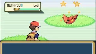 Live Shiny Metapod After 67 Random Encounters! (Pok&eacute;mon FireRed)