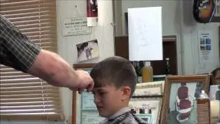 AWSOME SCHOOL KID HAIR STYLE FANTASTIC CUT SOOOO EASY.