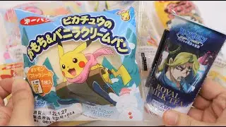 Pokemon & Precure Sweet Buns with JoJo Royal Milk Tea