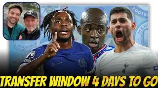 TRANSFER WINDOW ONLY 4 DAYS TO GO