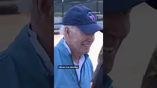 Biden offers his take on Donald Trump's mug shot
