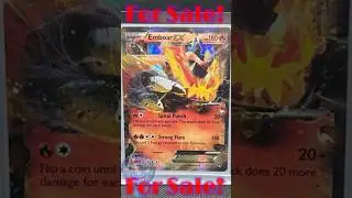 Pokemon card: Emboar EX &bull;BREAKpoint&bull;Ultra Rare&bull;14/122 -Message for price