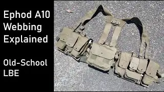 Описание стропы Ephod A10: классический способ переноски грузов, реализованный правильно.