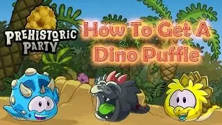 How to Get A Dino Puffle - [2014 Prehistoric Party]