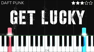 Daft Punk - Get Lucky (Official Audio) ft. Pharrell Williams, Nile Rodgers | Piano Tutorial