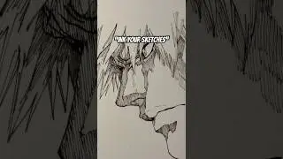 What does bro use the circle for . . . ☠️🙏 || #art #anime #manga #naruto #shorts