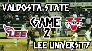 Valdosta State Men&rsquo;s Basketball vs Lee University Game 2 (Condensed Game) Jan 16, 2021