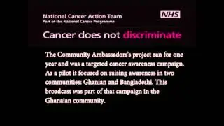 Genetic factors in risk of cancer - radio broadcast