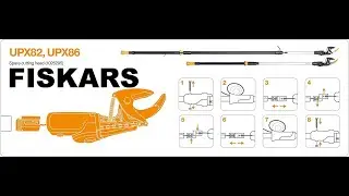 Svyatoslav Lebedev presents...  сучкорез Fiskars UP86 - Заточка