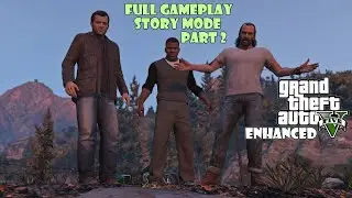 GTA 5 Enhanced PC. Full Gameplay. Story Mode. RTX4090. Part 2