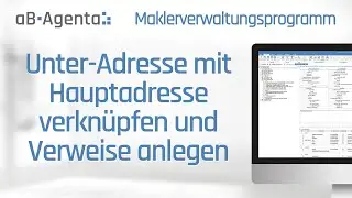 Unter-Adresse mit Hauptadresse verkn&uuml;pfen und Verweise anlegen
