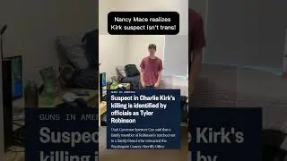 Nancy Mace has to be sad the suspect isn't trans #shorts #nancymace #charliekirk