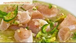 Receta de Aguachile Verde