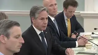Blinken meets with human rights leaders at the Department of State 12.07.2023