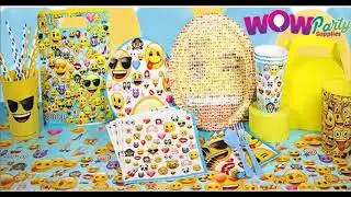 Kids Party Supplies | Emoji Party Supplies - wow party supplies uk