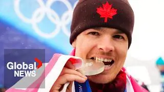 Canadian skier Kingsbury 'very happy' with silver medal win in Olympic Men&rsquo;s Moguls