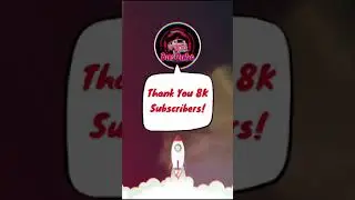 Thank You 8000 Subscribers! #shorts