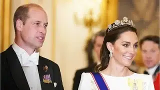 Catherine Sparkles While Wearing RARE Diamond Tiara! |