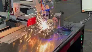 2024 Best Automatic CNC Laser Welding Machine with Fiber Laser Beam