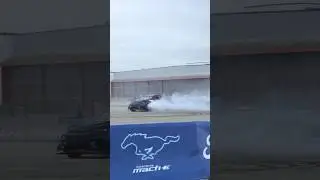 @ColleteDavis taking the @ford Mach-E 1400 out for a spin at Electrify Expo