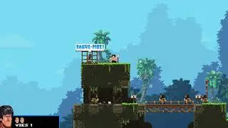 Broforce - New trick with Bro Lee