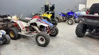 Купил сломанный мотоцикл Honda TRX 250r 1987 года выпуска 🚀 | Randyy3f