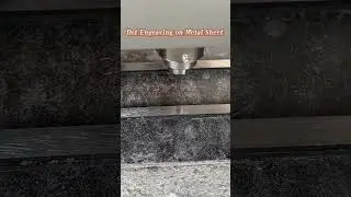 Deep Permanent Engraving on Metal Plate | Precision Dot Peen Marking Machine 🔩 | HeatSign