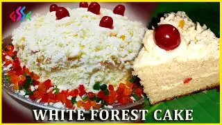 White forest cake recipe without oven and cooker 🎂 for our little angel's first birthday 😍