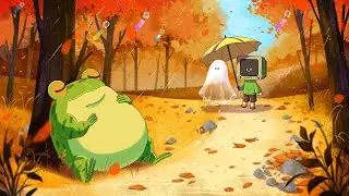 A Nap in Autumn 🍂 lofi hip-hop chill for work/chill (Authentic Lofi Mix - No AI)