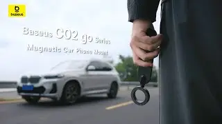 Baseus C02 Go Series Magnetic Car Phone Holder Best MagSafe Car Mount for All iPhone 16 and Samsung