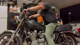 How to Fix a Broken Shock Mount: XS1100 79'