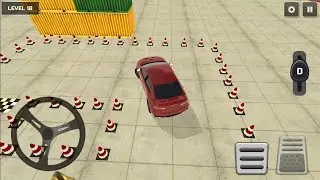 Level 15-18 completed by Red super Car 😎 in Driving class 🤩#drivingclass