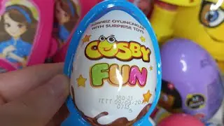 very tasty Cosby Fun surprise egg, ASMR