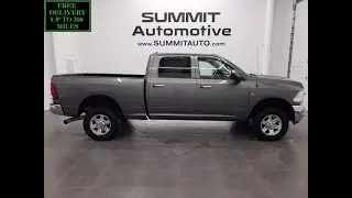 RAM 2500 BIG HORN CREW CUMMINS DIESEL 2011 года, цвет &laquo;минеральный серый металлик&raquo;, обзор 12372Z, продан!